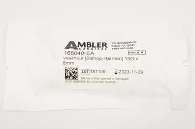 Ambler 165040-EA Washout Bishop-Harmon 19G x 8mm